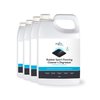 Zogics Rubber Gym Floor Cleaner, 1 Gallon, 4PK CLNRFC128CN-4